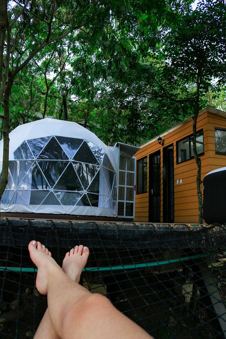 Glamping romantico en Vista Hermosa disfruta de la naturalez