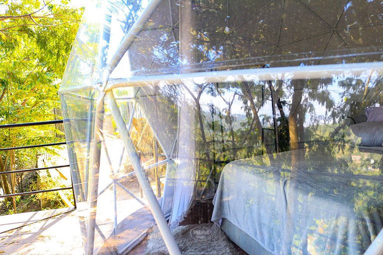 Glamping romantico en Vista Hermosa disfruta de la naturalez
